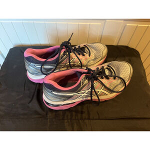 ASICS GT 2000 5 T757N Running Shoes White Pink Women’s Size 8.5